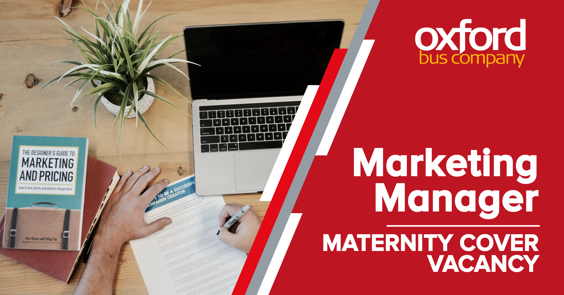 Marketing Manager Maternity Cover (14 Months) Oxford Bus Company