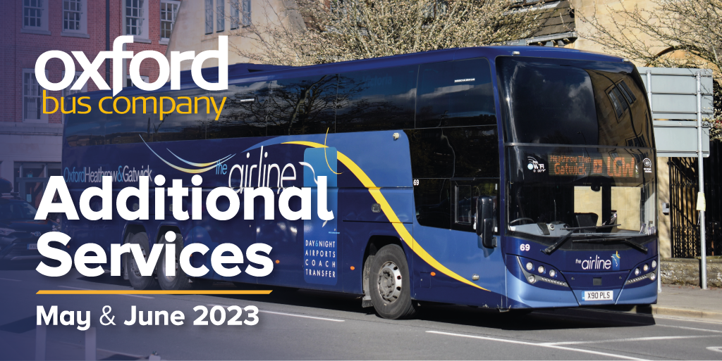 Additional Airline services during rail strikes Oxford Bus Company