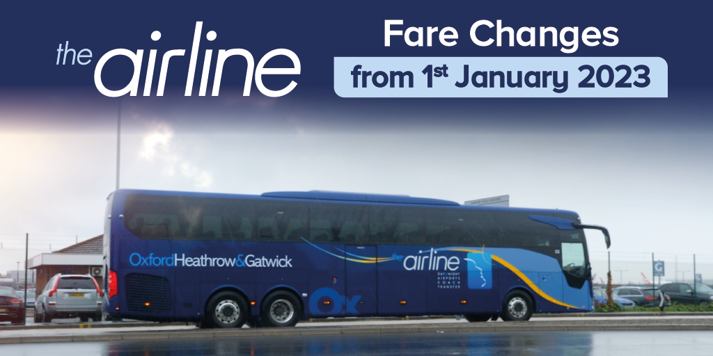 The airline - fare changes from 1st January 2023