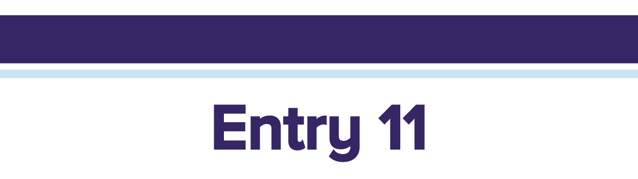 Entry 11