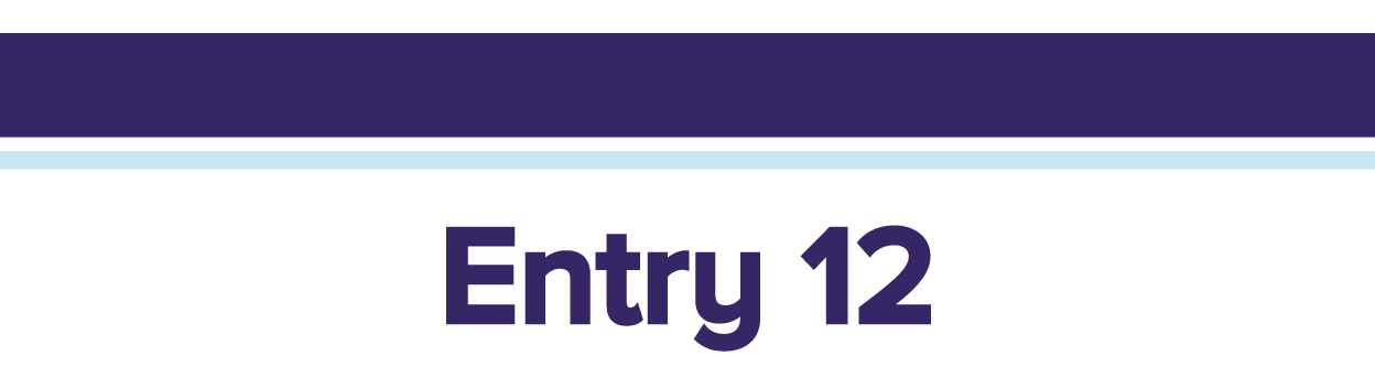 Entry 12