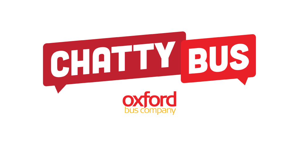 Chatty Bus logo is positioned above the Oxford Bus Company logo.