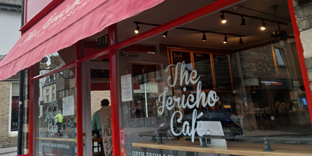 Outside The Jericho Cafe