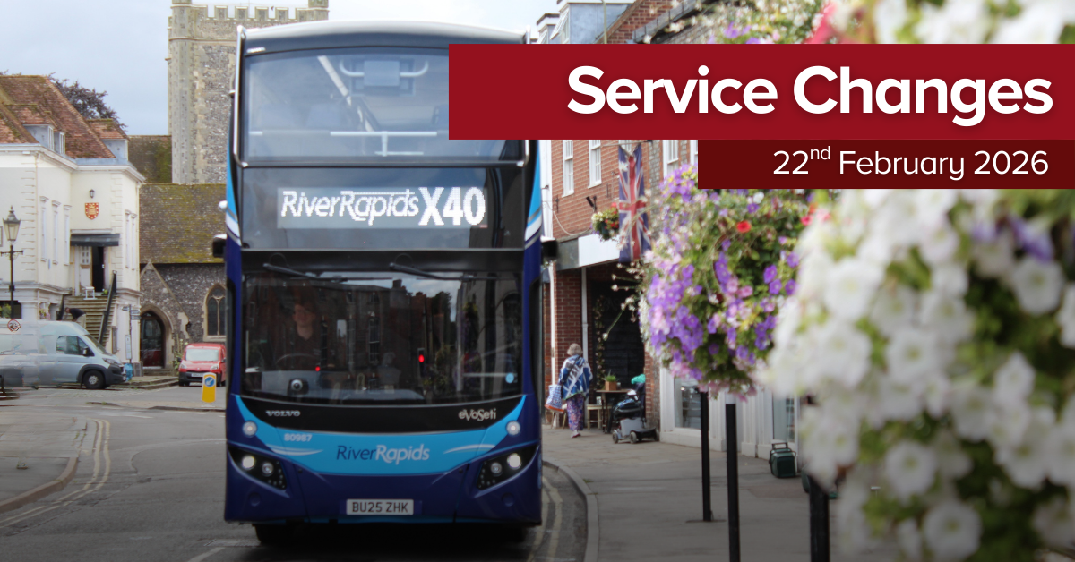 Service changes 22nd February 2026