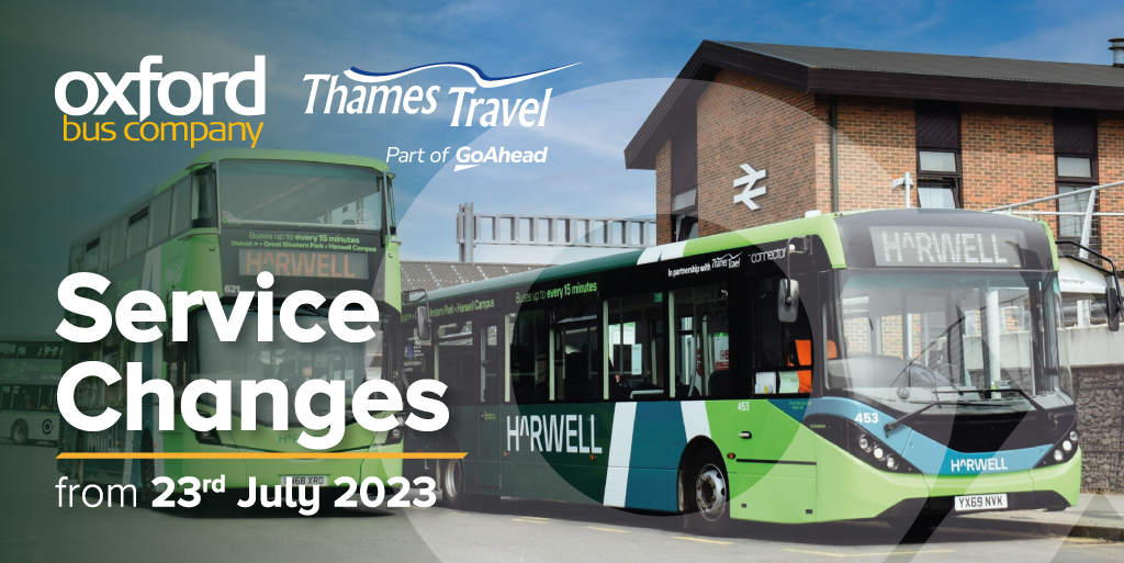 Service Changes from 23rd July 2023