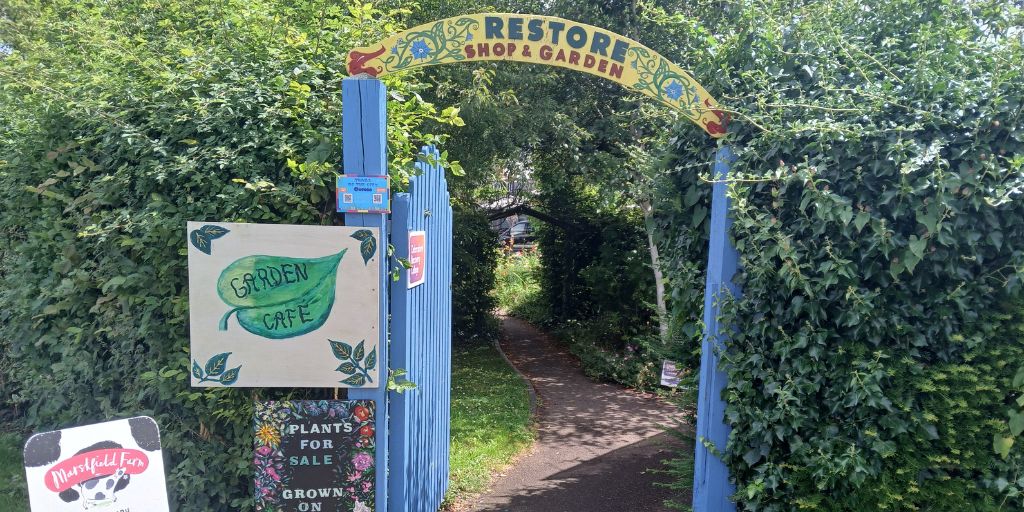 Restore Cafe entrance, Cowley Road