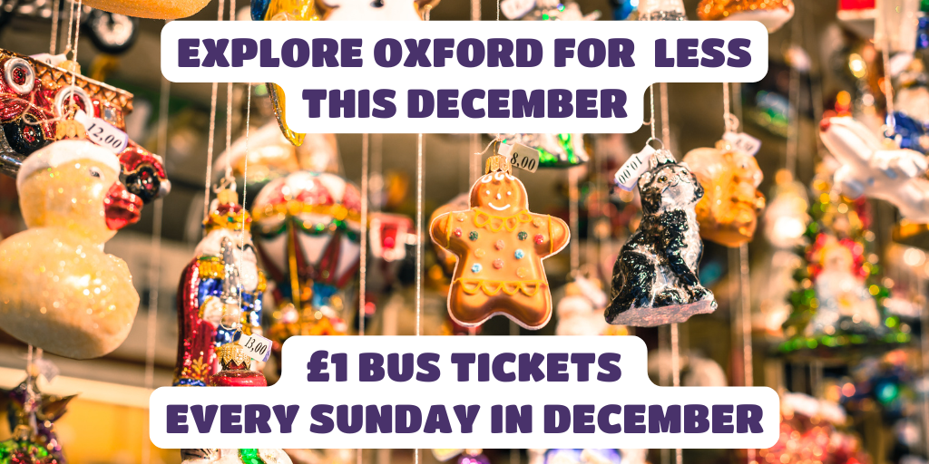 EXPLORE OXFORD FOR  LESS THIS DECEMBER