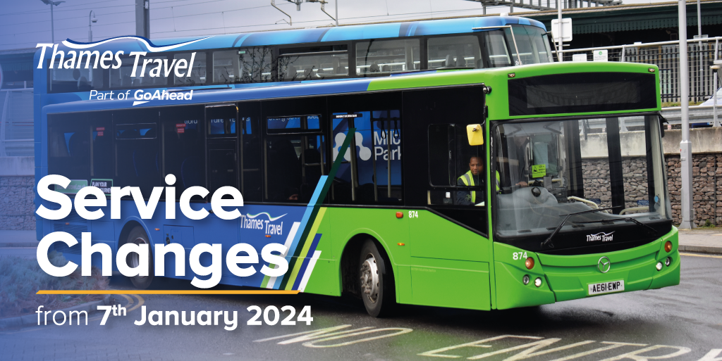 Service Changes from 7th January 2024.