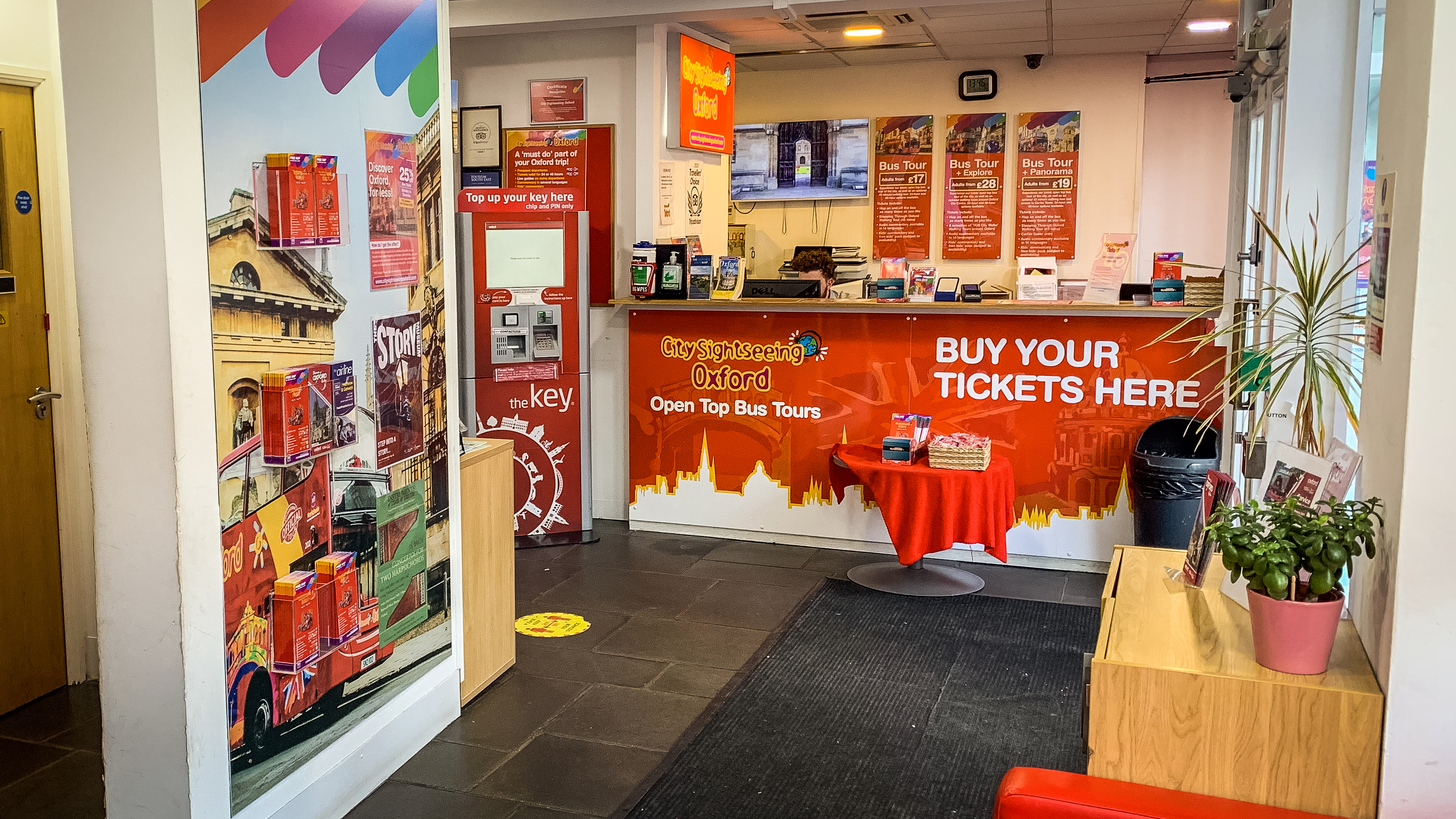 City Sightseeing Oxford Visitor Information Point