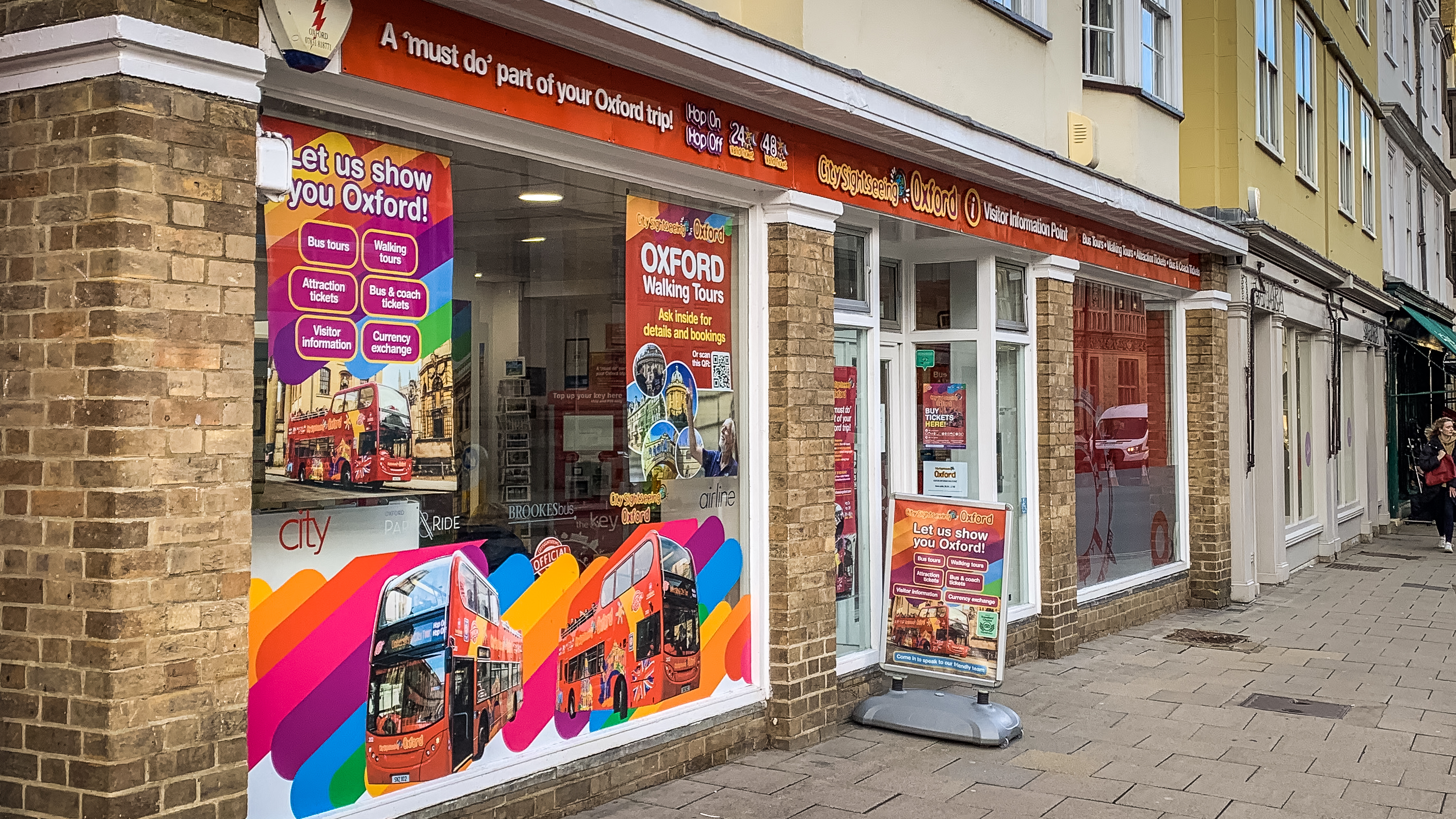 City Sightseeing Oxford Visitor Information Point